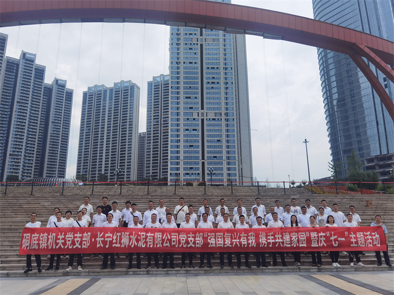 政企携手 党建共建——长宁利记sbobetAPP官网携手硐底镇机关党支部开展“七一”党建活动